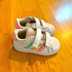 Adidas Kids' Multicolor Striped Shoes